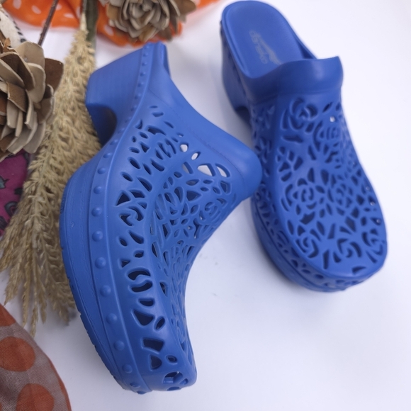 Dankso Blue Women's Clogs Sz 40 - Picture 12 of 12